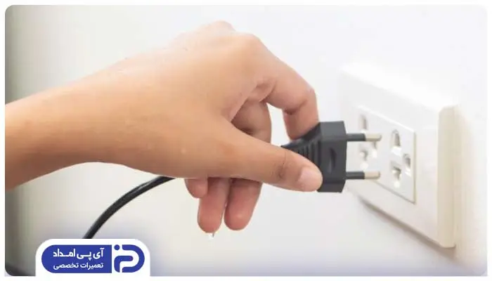 1. بروز مشکل در پریز برق دستگاه