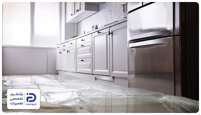 آبریزی از یخچال ایندزیت