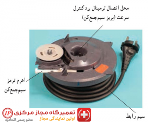 تعمیر سیم جمع کن جاروبرقی
