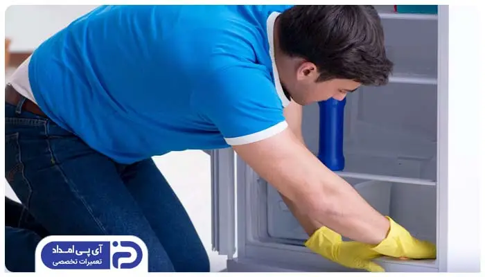 نحوه تمیز کردن یخچال فریزر بوش