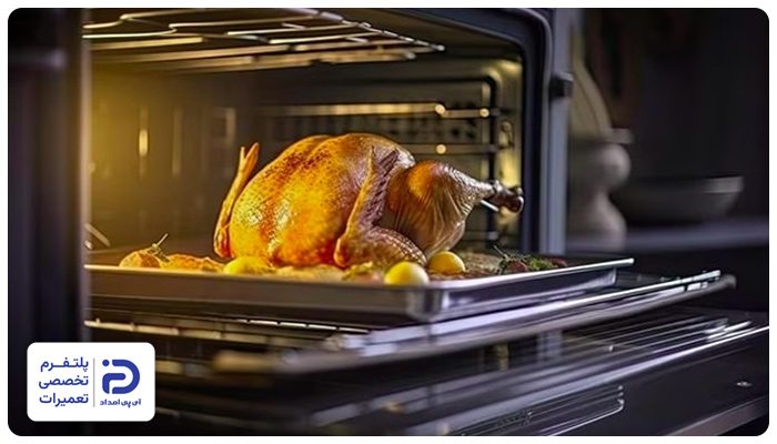 نحوه پخت مرغ در ماکروفر آدمیرال