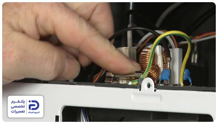 تعویض فیوز ماکروفر بایترون