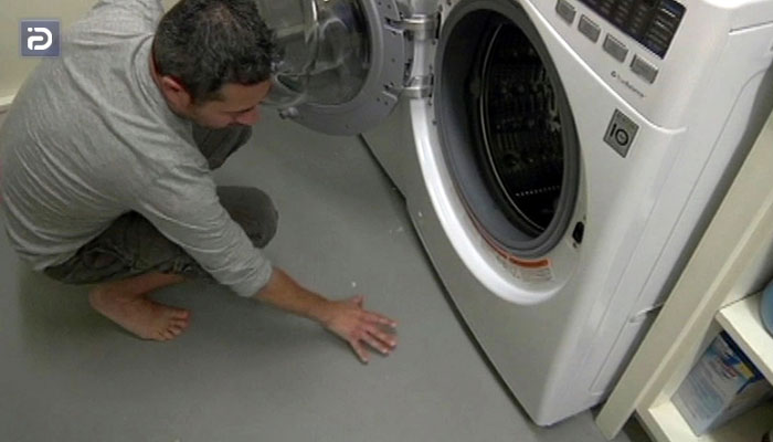 تراز نبودن ماشین لباسشویی