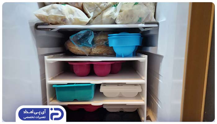 غذا در یخچال تبدیل به تکه ای یخ می‌شود