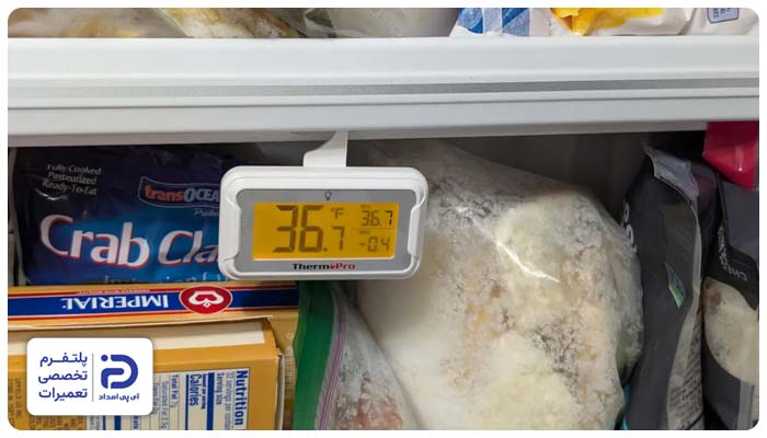 نوسان درجه یخچال فریزر آدمیرال