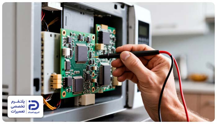 تعمیر برد ماکروفر میدیا