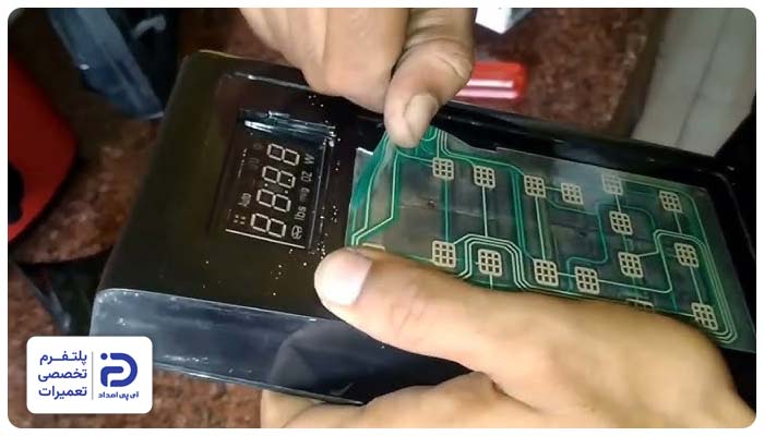 تعمیر دکمه های ماکروفر میدیا