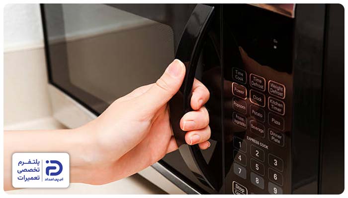 باز و بسته نشدن درب ماکروفر میدیا