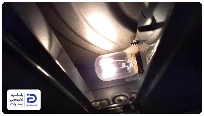 تعویض لامپ ماکروفر میدیا