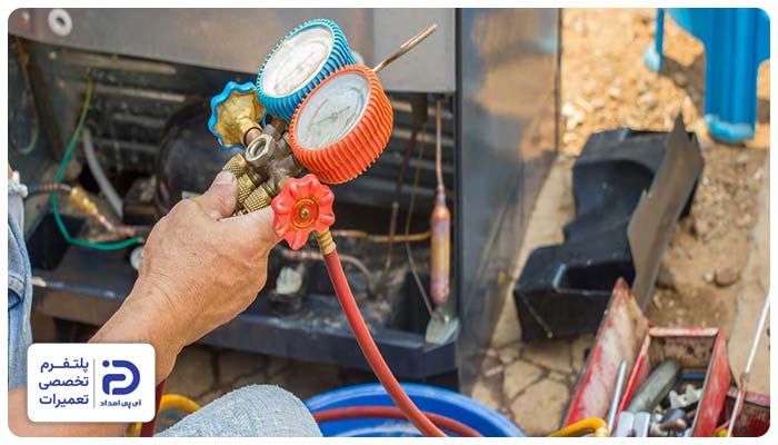 شارژ گاز یخچال امرسان