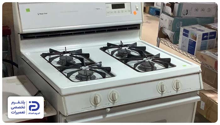 ایجاد صدای غیرطبیعی در اجاق گاز مجیک شف