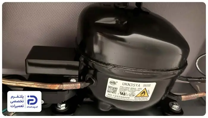 تعمیر و تعویض کمپرسور یخچال امرسان