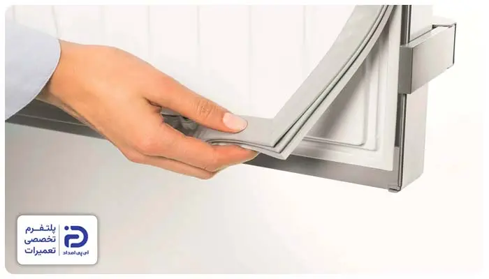تعویض لاستیک درب یخچال امرسان