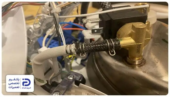 تعمیر شیر برقی بخارشوی
