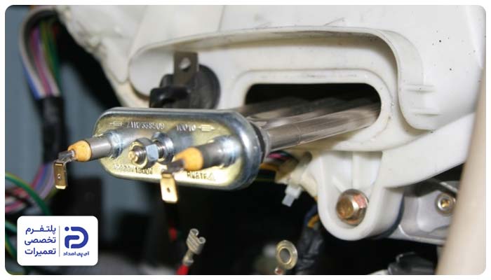 ایراد در ترموستات یا المنت لباسشویی