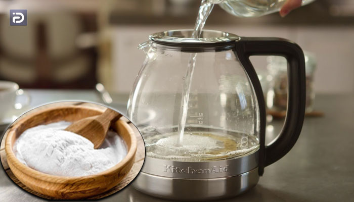 تمیز کردن چایساز با جوش شیرین