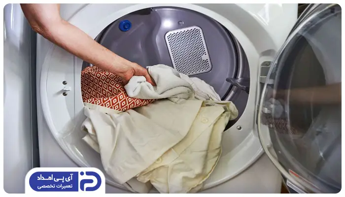 درست کار نکردن خشک کن لباسشویی