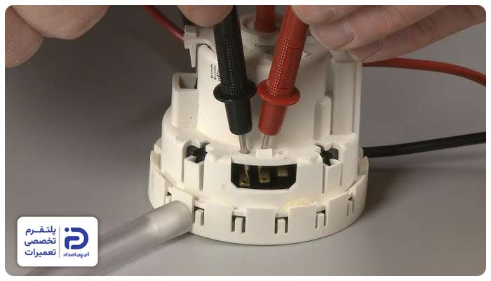 خرابی هیدروستات ماشین لباسشویی علت باز نشدن درب ماشین لباسشویی