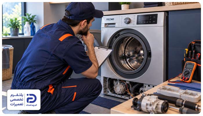 سرویس ماشین لباسشویی تکنو