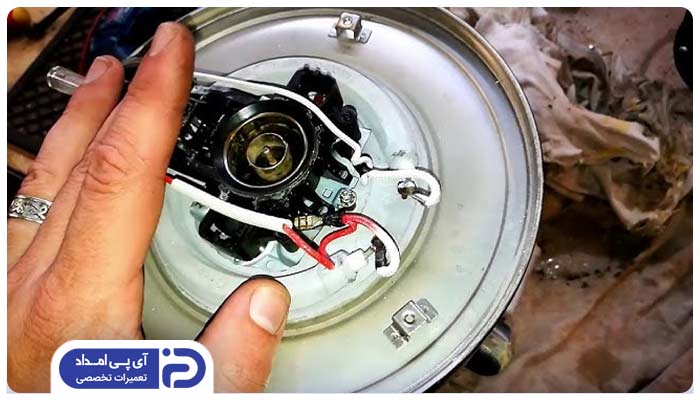 طریقه تعویض المنت چای ساز