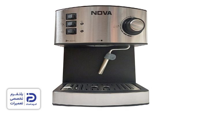 آموزش هواگیری دستگاه اسپرسوساز ندوا