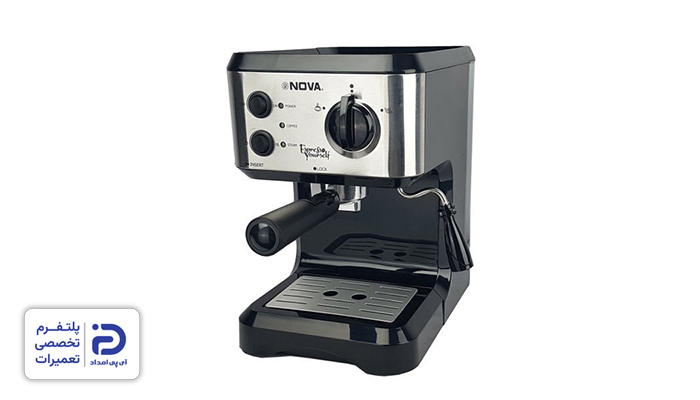 آموزش هواگیری دستگاه اسپرسو نوا