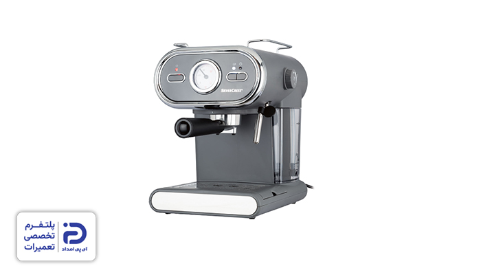 طرز هواگیری دستگاه اسپرسو سیلور کرست