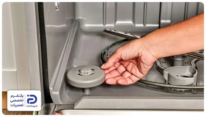 خرابی سوئیچ شناور علت آبگیری نکردن ماشین ظرفشویی