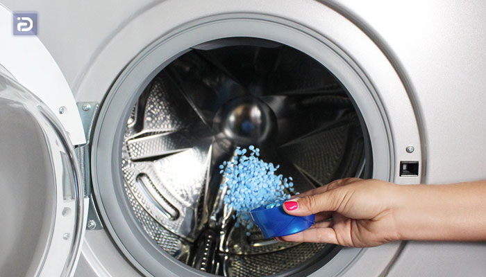 استفاده از بوگیر برای از بین بردن بوی بد ماشین لباسشویی