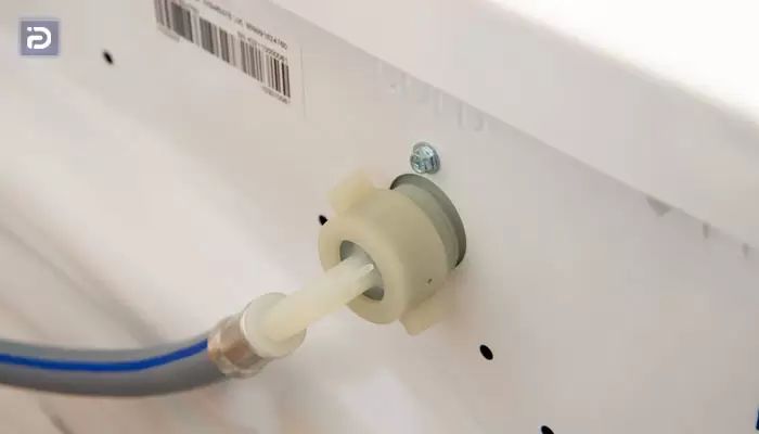 اتصال شیلنگ آب ماشین لباسشویی هنگام نصب
