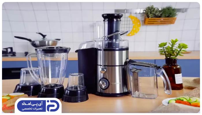 نحوه استفاده از آبمیوه گیری چهار کاره