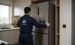 نصب یخچال در محل + آموزش