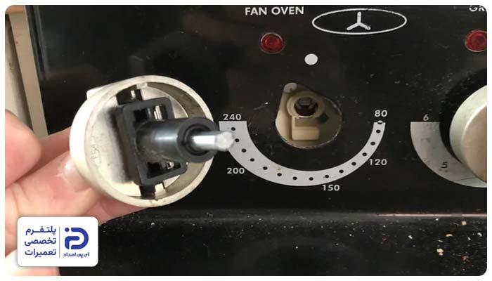 خرابی شیر کنترل از دلایل کم شدن شعله گاز