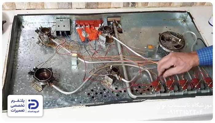 تنظیم نادرست محفظه مخلوط کن علت نرسیدن گاز به اجاق گاز