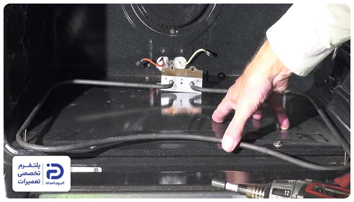 ایراد در المنت علت خاموش نشدن فر گاز