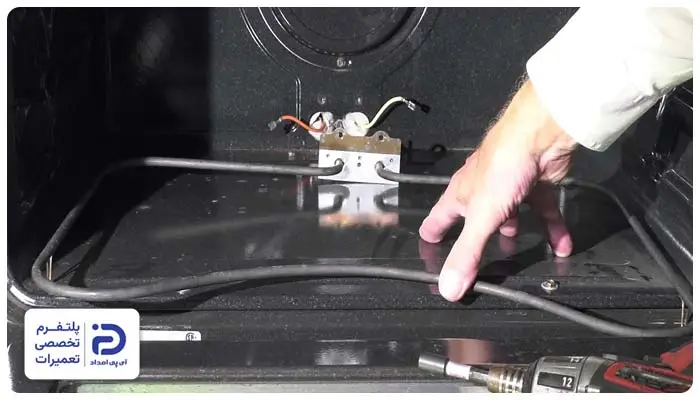 ایراد در المنت علت خاموش نشدن فر گاز