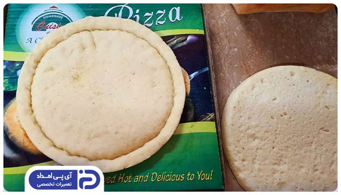 طرز پخت پیتزا با خمیر آماده