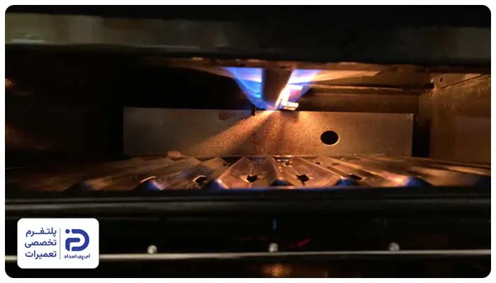 علت کم شدن شعله فر گاز