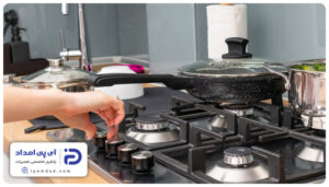 علت نرسیدن گاز به اجاق گاز