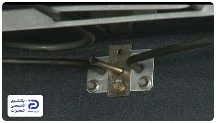 خرابی سنسور دما دلیل خاموش نشدن فر گاز