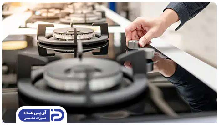 چرا اجاق گاز جرقه میزند ولی روشن نمیشود؟