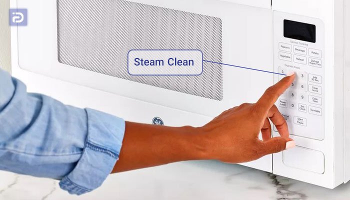 سیستم بخار (Steam Clean) مایکروفر