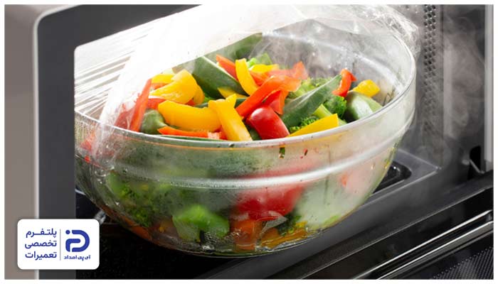 استفاده از مایکروویو برای پختن سبزیجات