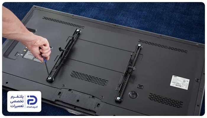 اتصال براکت‌ها به تلویزیون 