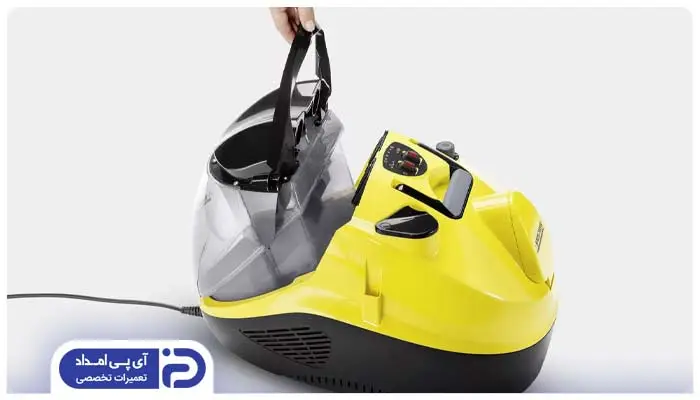 خالی کردن مخزن آب بخارشوی