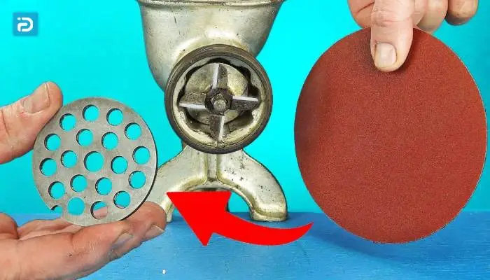 تیز کردن تیغه چرخ گوشت