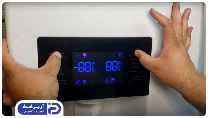 علت چشمک زدن صفحه نمایش یخچال
