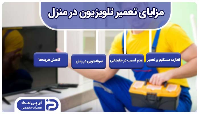 مزایای تعمیر تلویزیون قدیمی و جدید در منزل