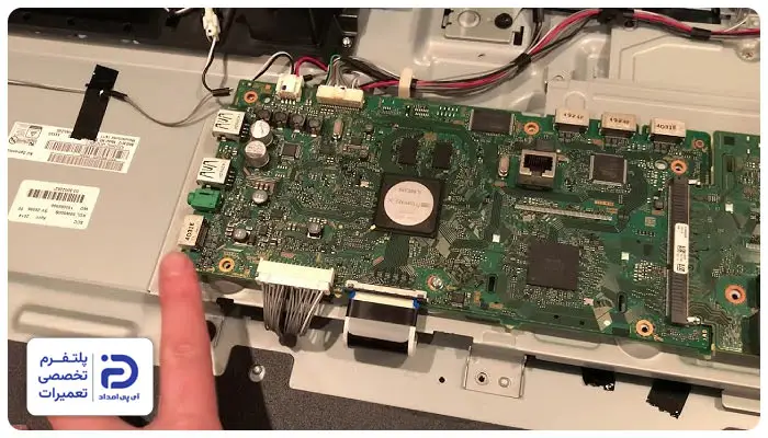 ایراد در برد اصلی علت قطعی صدای تلویزیون