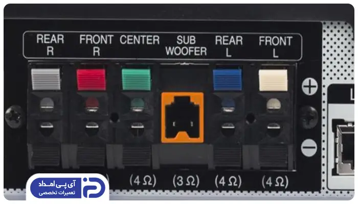 نصب اتصالات و بلندگوهای سینما خانگی